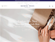 Tablet Screenshot of bodhitree.com